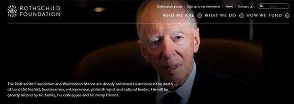 lynn de rothschild 1月15日去世的本杰明罗斯柴尔德，真是全球最富裕之人？