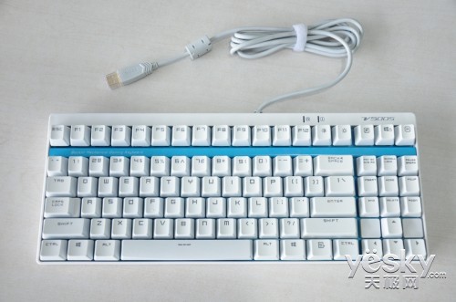 雷柏V500S全无冲全背光游戏键盘拆解评测