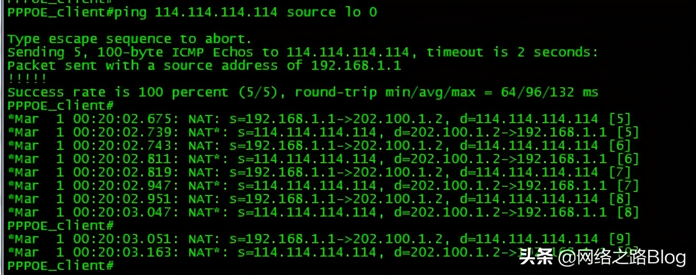 Cisco路由器ADSL拨号配置_pppoe server_PPPOE-client接口配置