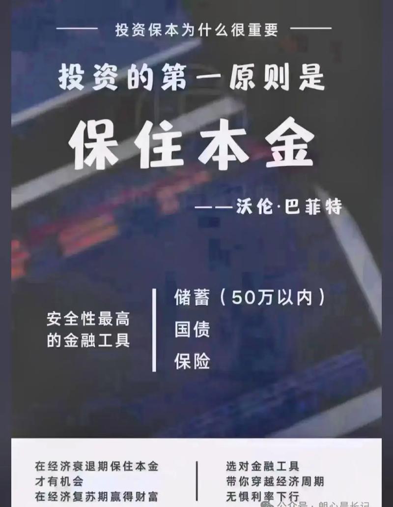 股票投资想不亏钱?保住本金的第一要务是什么? 股票投资想不亏钱?保住本金的第一要务是什么?