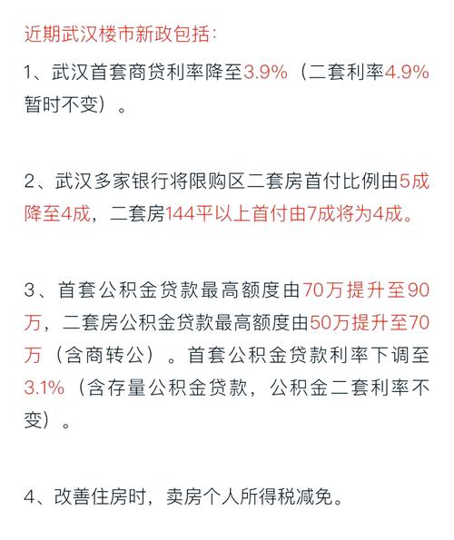 武汉二套房商贷首付降至三成，多家银行已执行相关新政