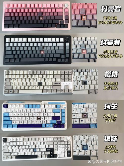v500l v700s 选购机械键盘小技巧，带你了解黑轴、红