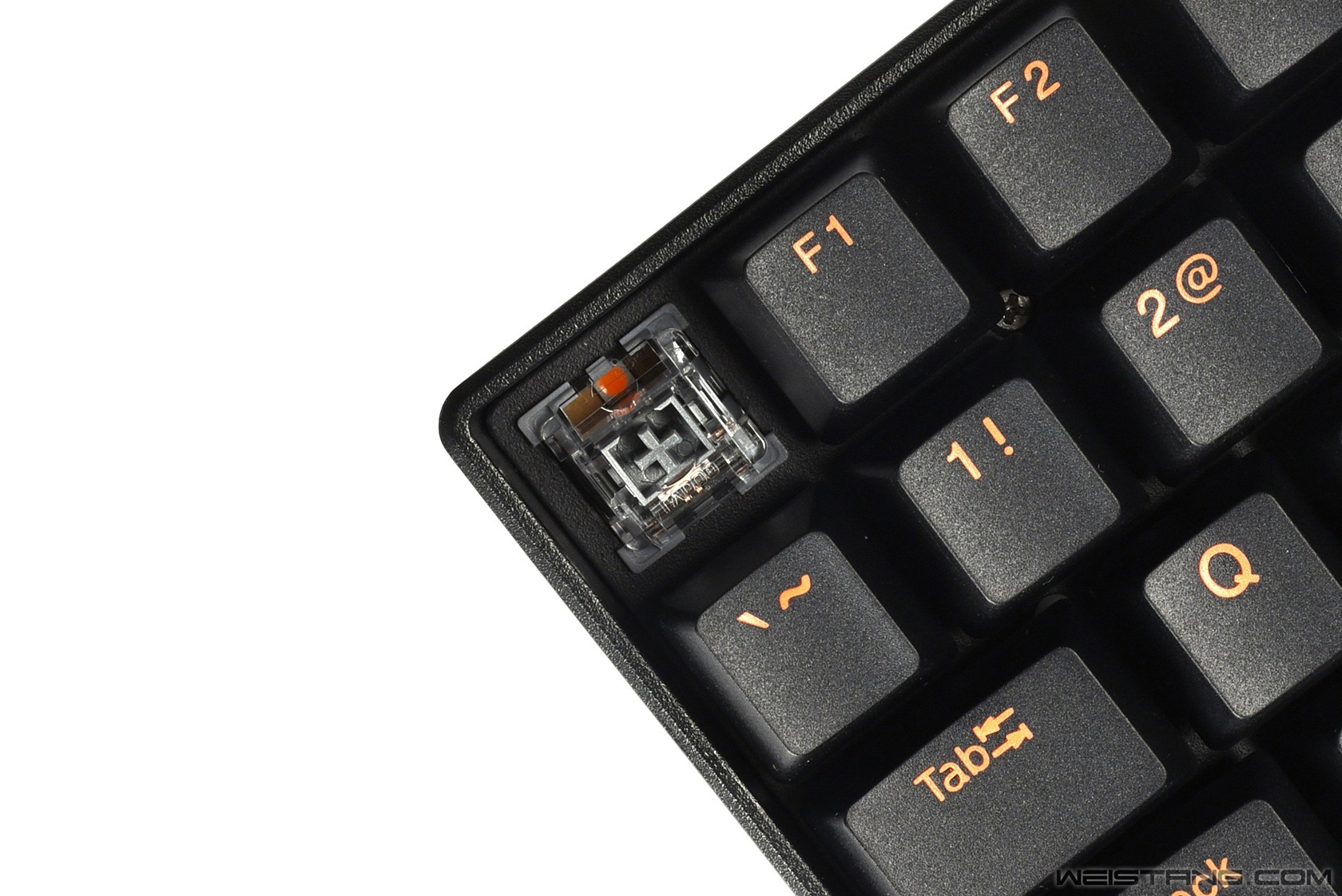 雷柏V500DIY-100热插拔机械键盘_v500l v700s_雷柏线性银轴键盘