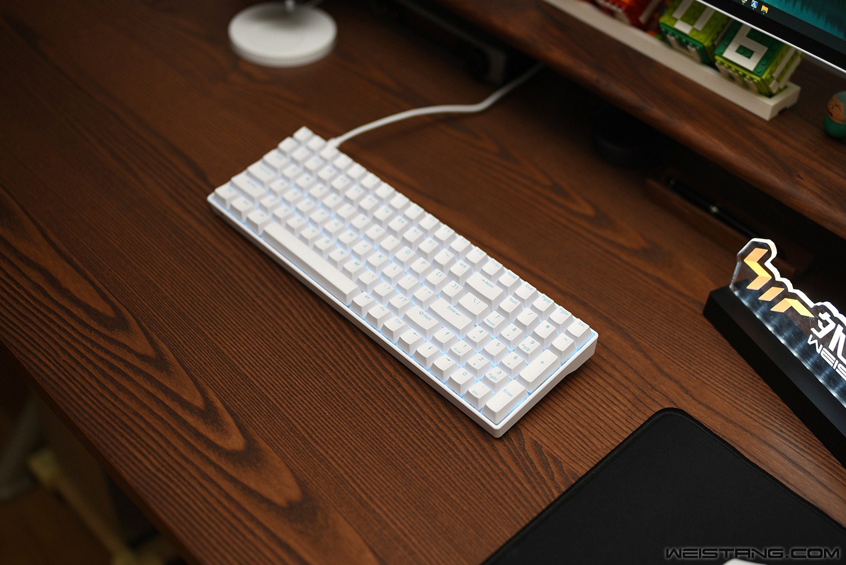 雷柏线性银轴键盘_v500l v700s_雷柏V500DIY-100热插拔机械键盘