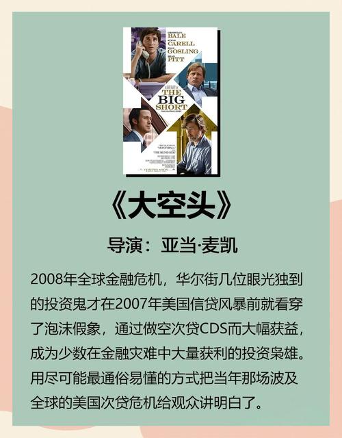 讲股票讲金融讲钱的电影_关于交易员的电影_金融题材电影推荐