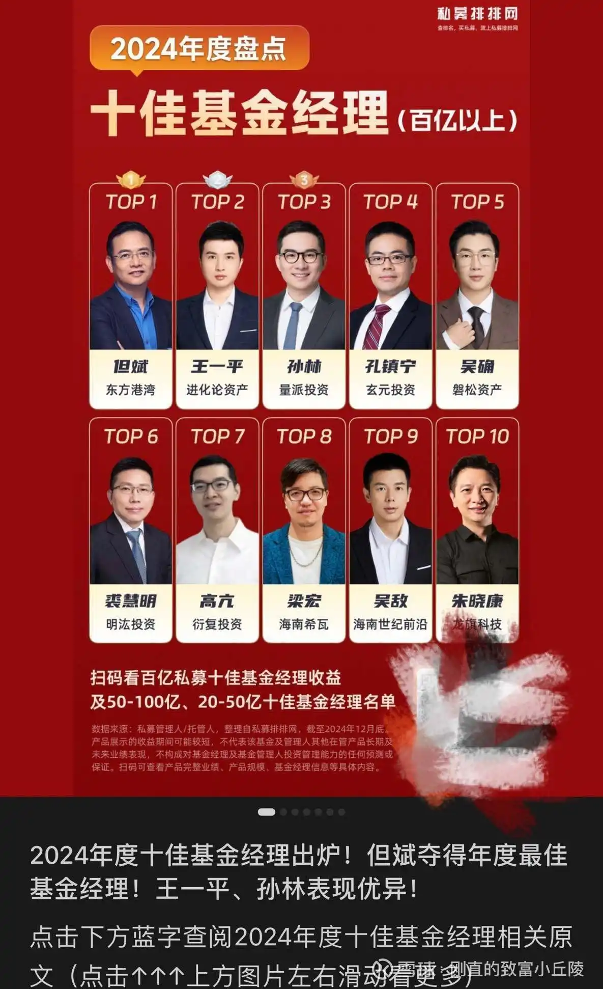 基金经理榜单_规模与收益关系_优秀的基金经理