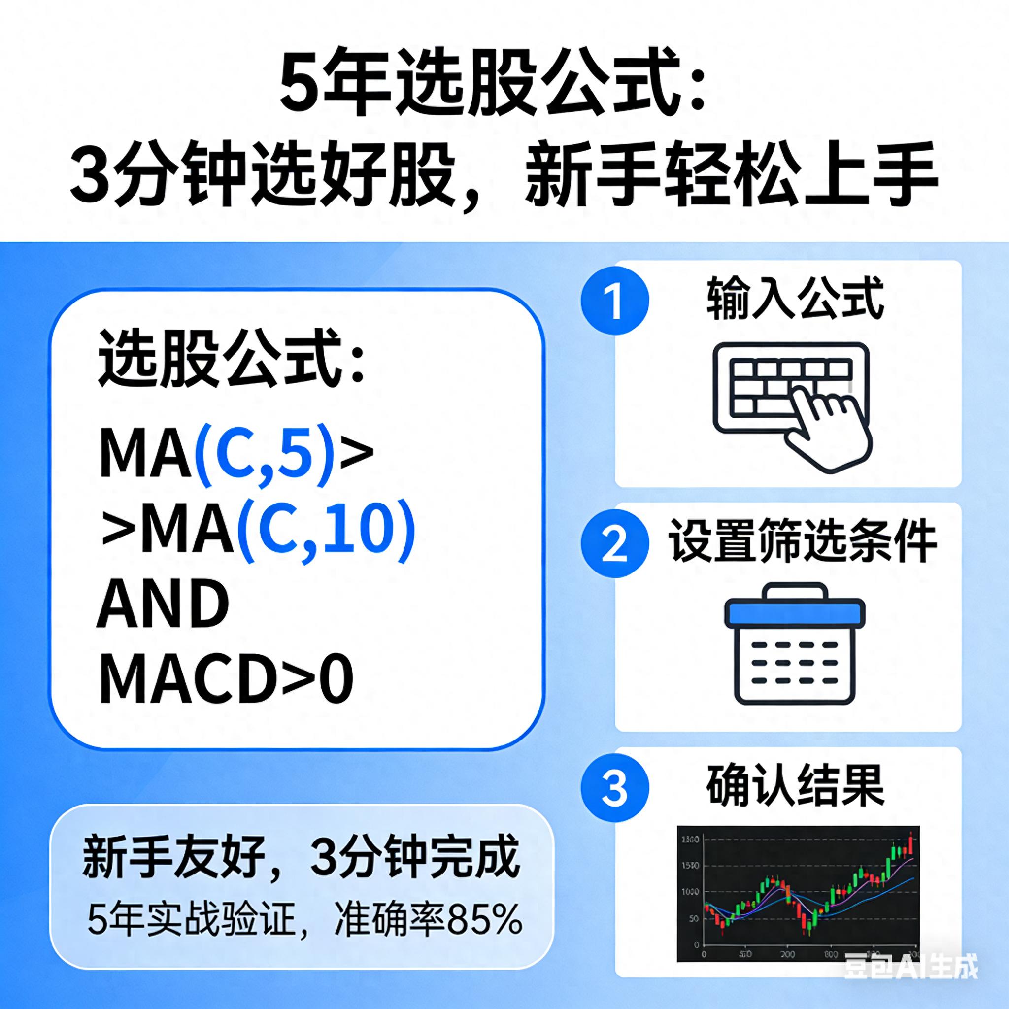 上班族新手专用：3分钟选出稳健波段股