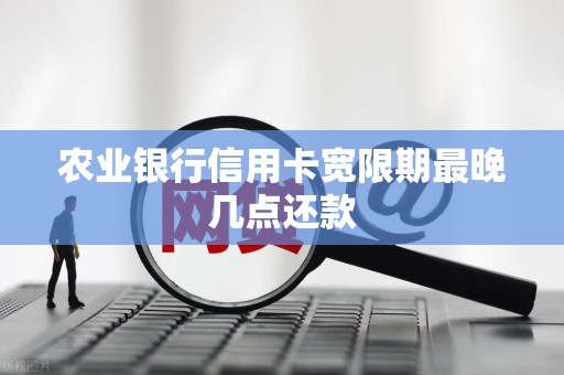 农业银行信用卡宽限期最晚几点还款