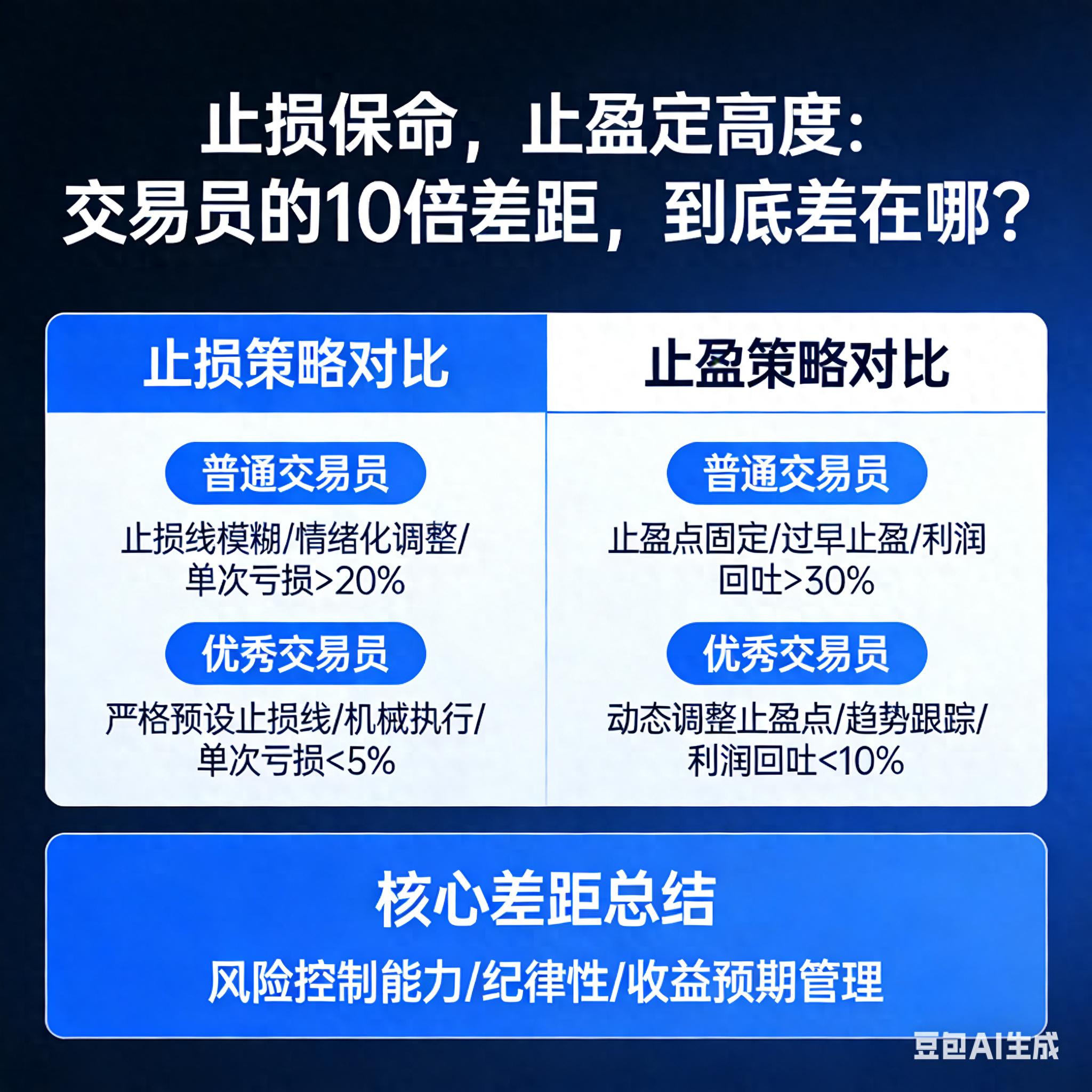 交易核心能力_怎么找止损点和止盈点_止损止盈
