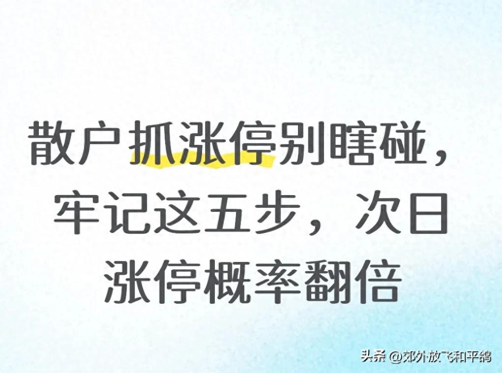 强势板块选股技巧_密不外传的涨停买入法_抓涨停股方法
