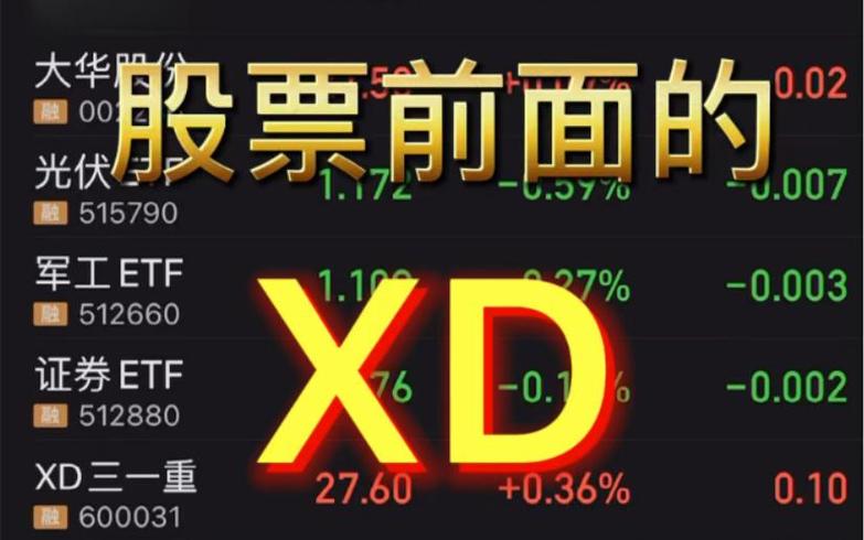 股票前加XD是啥意思？除息日是好是坏一次讲清
