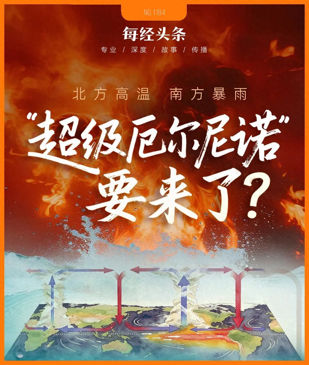 厄尔尼诺征兆不包括北方高温南方暴雨？真相来了
