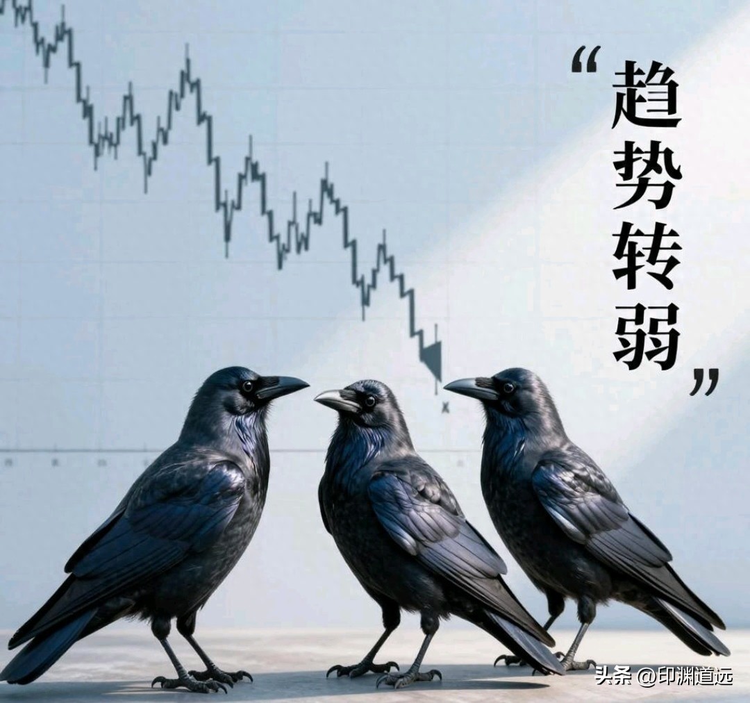 高位三只乌鸦别乱抄底，六成概率继续跌
