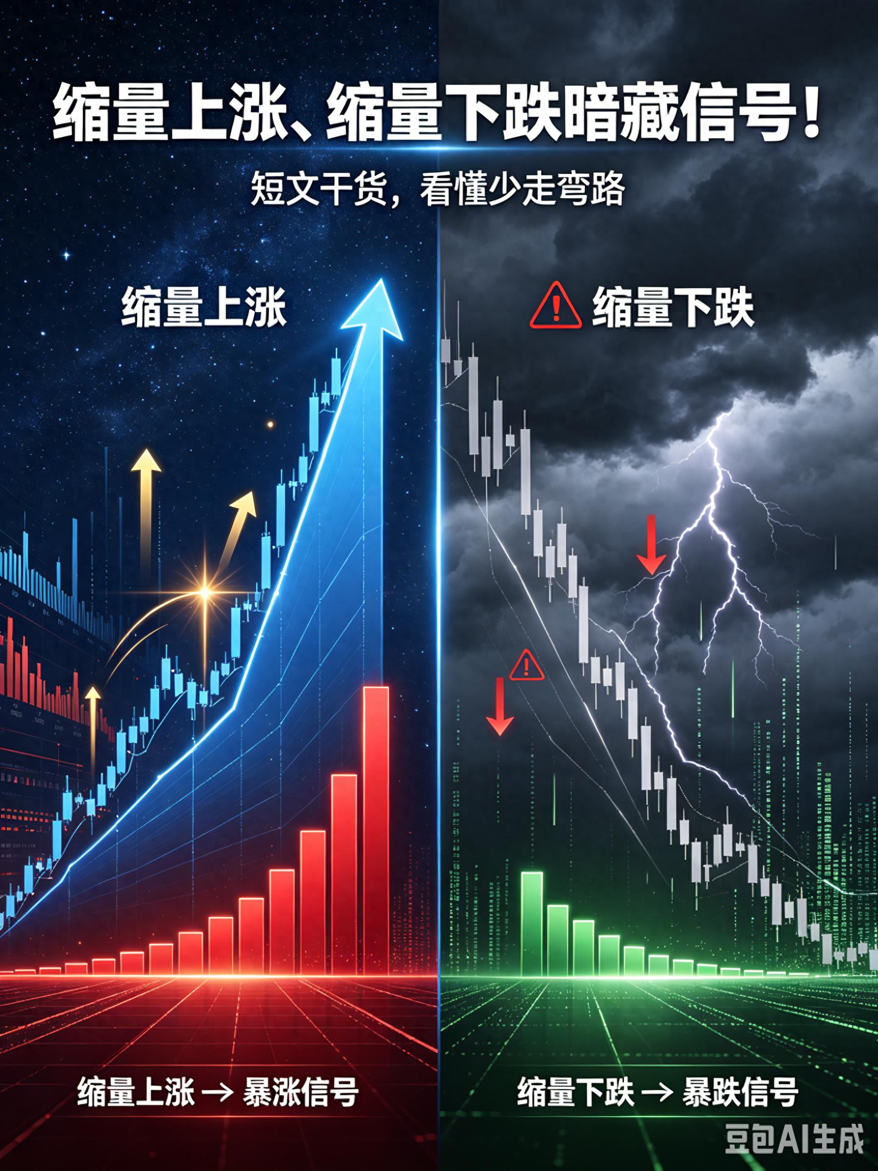 什么是缩量上涨？散户必看的量价密码，看懂不再踏空